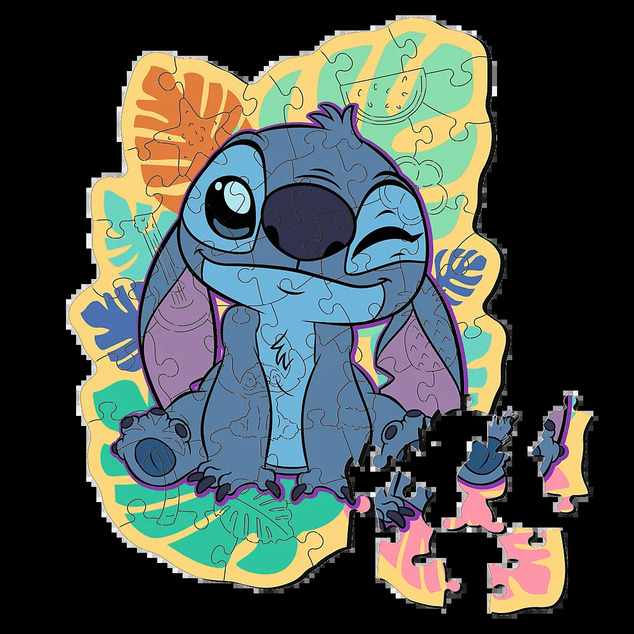 Trefl Holzpuzzle Junior 50 - Lilo&amp;Stitch