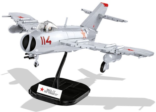 Cobi Cold War MIG-17 FRESCO, 1:32, 588 k, 1 f