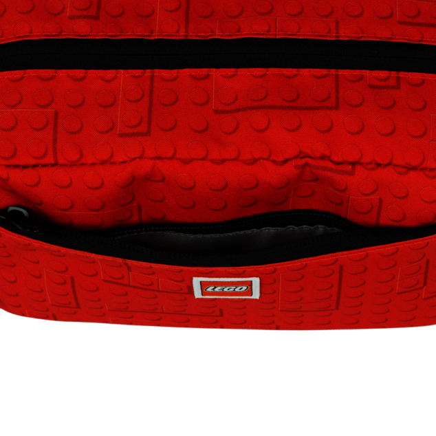 LEGO Brick Dots Red - borsa cosmetica con manico laterale