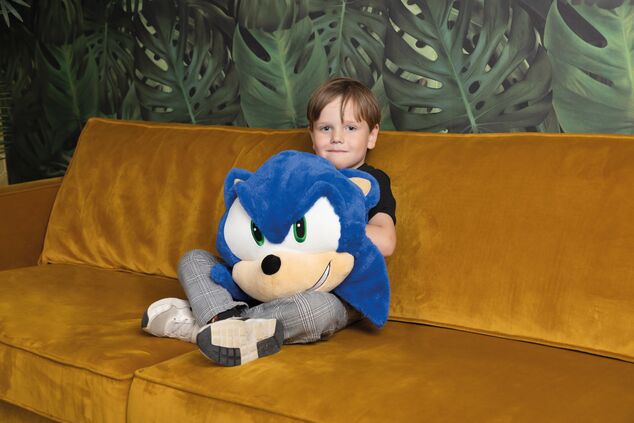 Cozy Noxxiez HW774 Sonic - hřejivý plyšový polštář 3 v 1