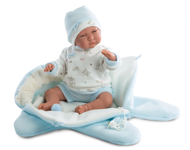 Llorens M740-37 oblečenie pre bábiku NEW BORN veľkosti 40-42 cm