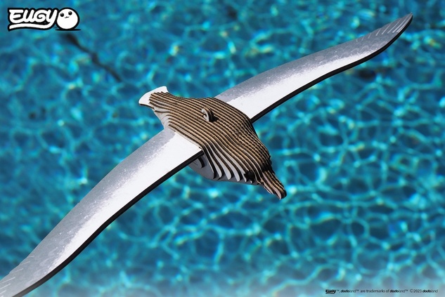 EUGY Kraljevski albatros 3D kartonska sestavljanka