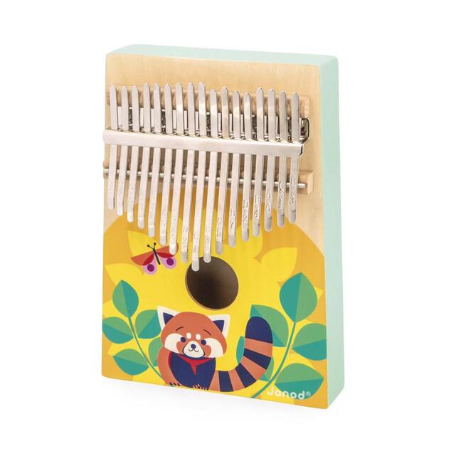 Janod Gioia Instrumento musical de madera para niños Kalimba