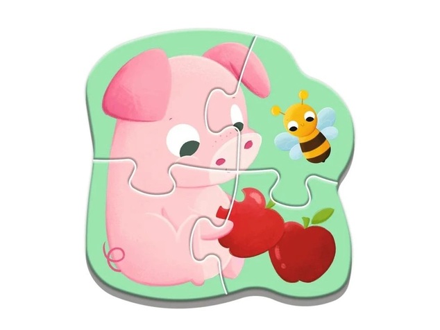Trefl Moje prvé puzzle Zvieratká