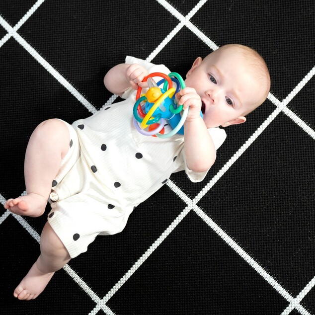 BABY EINSTEIN Opus's Shake &amp; Soothe™ Beißring/Rassel ab 0 Monaten