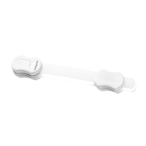 BABYONO Zámok univerzálny biely - 4 ks