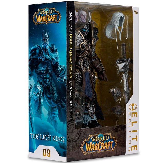 World of Warcraft Regele Lich 7in Figurină Deluxe McFarlane Ediția Elite #9