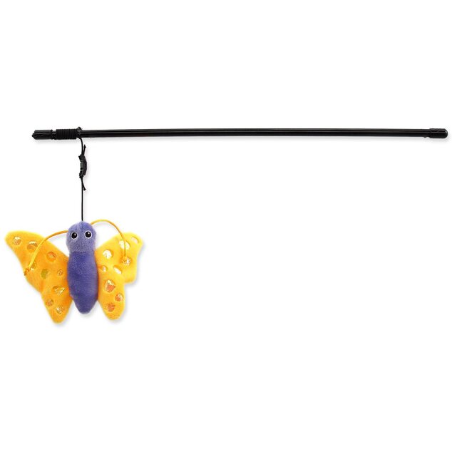 Hračka Magic Cat prút zvieratká s catnipom mix 41cm
