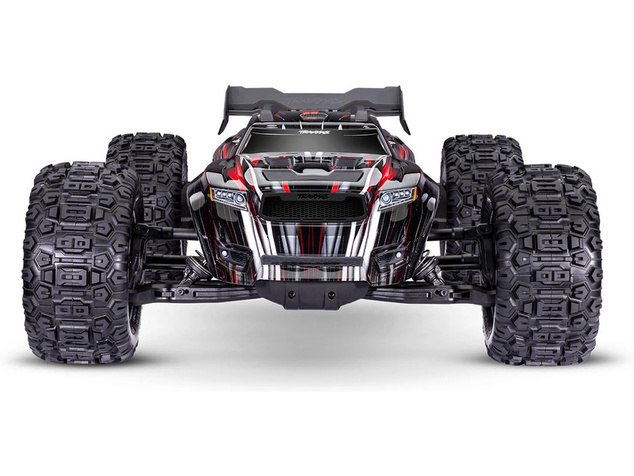 Traxxas Sledge 1:8 RTR červený s belted pneu