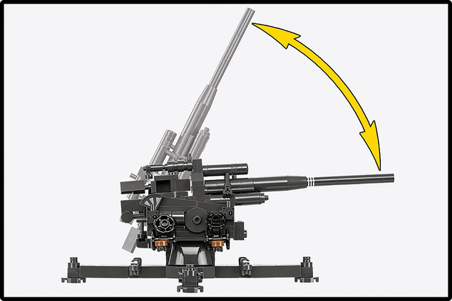Cobi Protilietadlové delo 10.5 cm Flak 39, 1:35