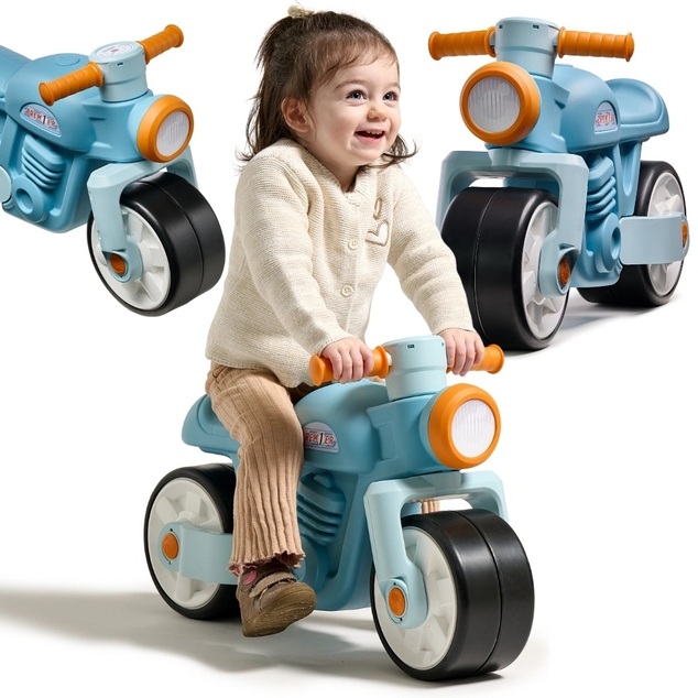 Falk odrážadlo Ride-on Retro modré - tiché kolesá