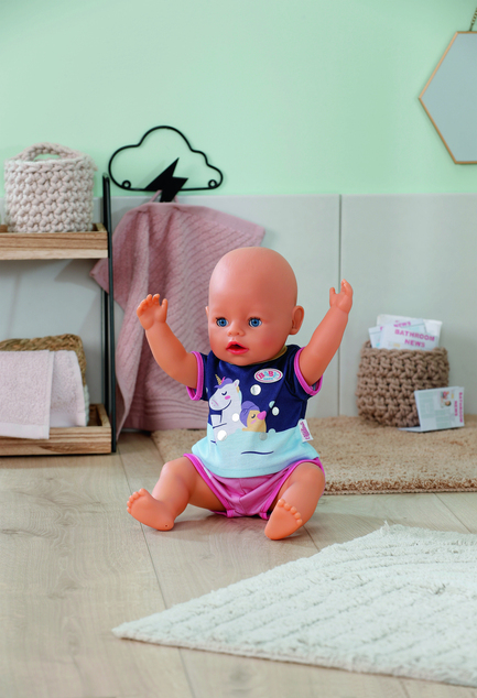 Zapf BABY born Pyžamko jednorožec, 43 cm