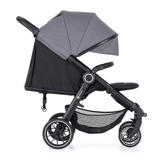 PETITE&amp;MARS Kočík športový Street+ RWS Black Ultimate Grey 2