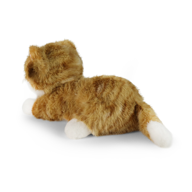 Gatto di peluche ruggine 22 cm ECO-FRIENDLY PLUSH WORLD