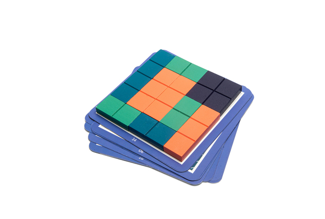 BS Toys Logické puzzle - štvorec