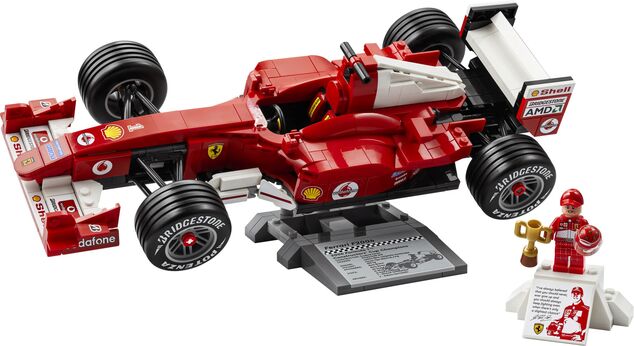 LEGO® Icons 11375 Ferrari F2004 és Michael Schumacher