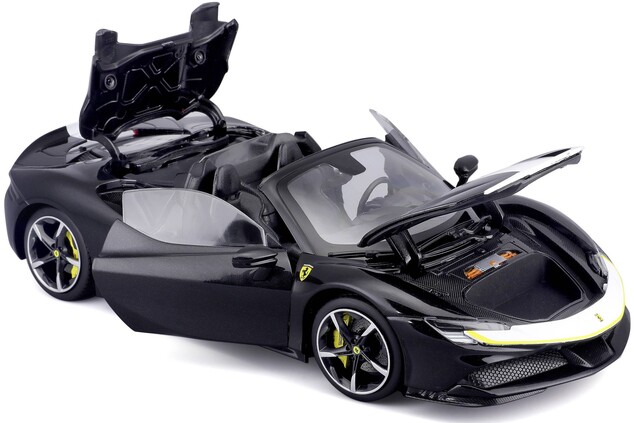Bburago 1:18 Ferrari Signature Series SF90 Spider Assetto Fiorano Black