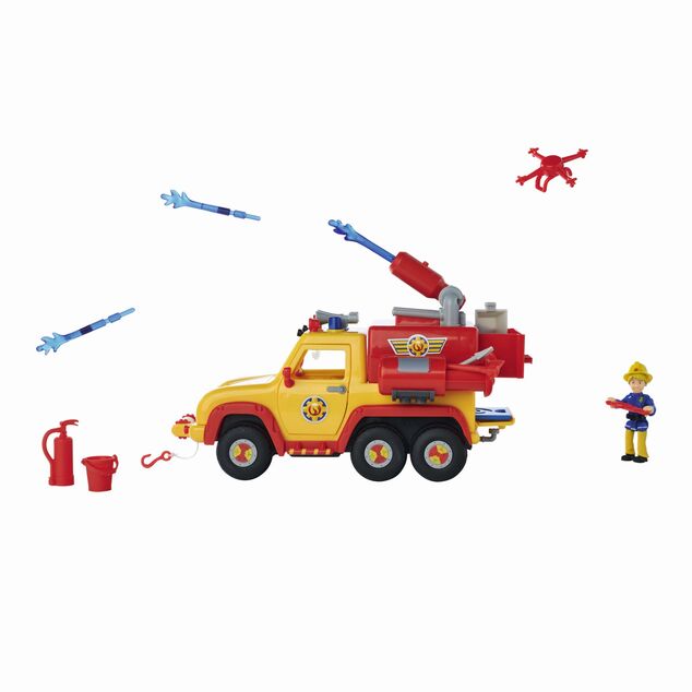 Fireman Sam Hasičské auto Venuša 2.0 cm s figúrkou
