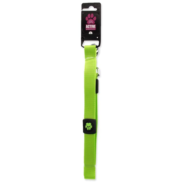 Vodítko Active Dog Premium L limetka 2,5x120cm