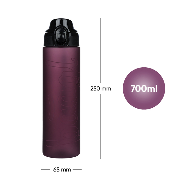 BAAGL Tritanová fľaša na nápoje Ruby, 700 ml