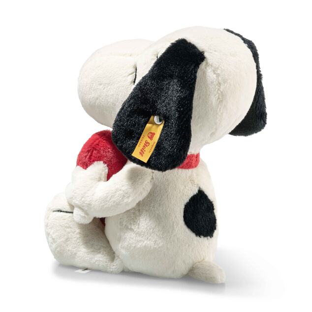 STEIFF Friends Snoopy Love, white plyšová hračka