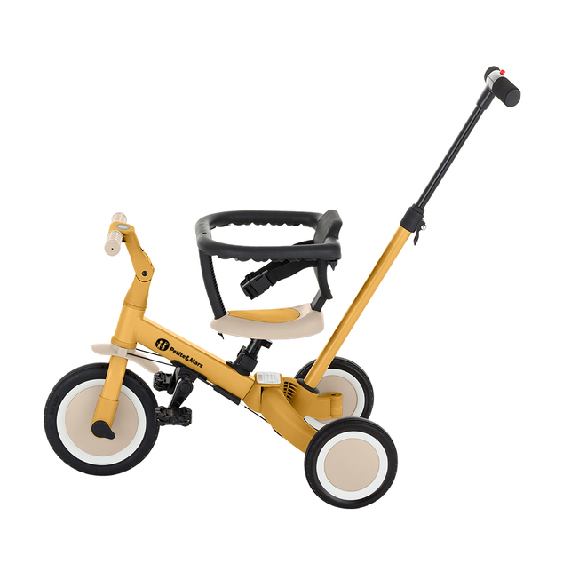 PETITE&amp;MARS Trojkolka multifunkčná 5v1 Turbo Intense Ochre