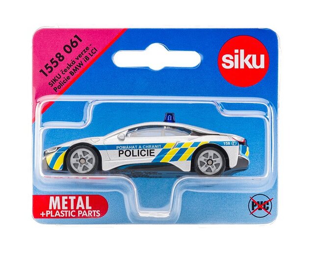 Siku česká verzia - Policie BMW i8 LCI