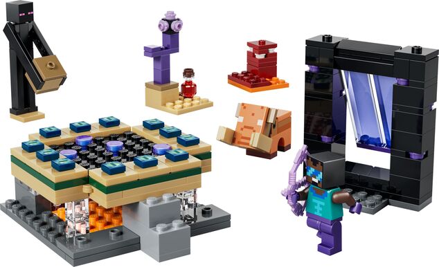 LEGO® Minecraft™ 21584 Cesta portálom do Netheru a Endu