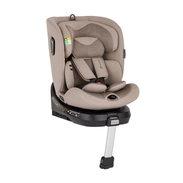 PETITE&amp;MARS Столче за кола Twistguard Pro i-Size Tan Brown Air 40-150 cm(0-36 kg)