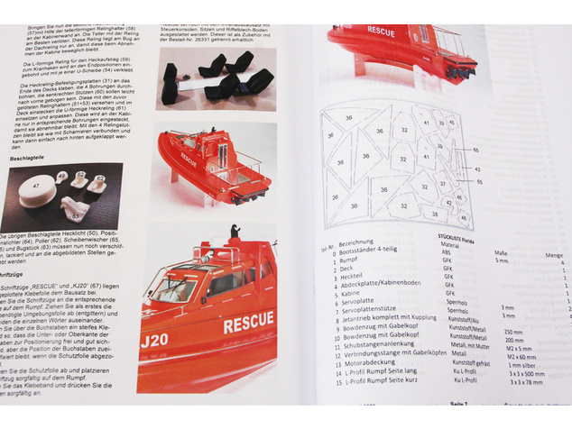 Krick Záchranný čln KJ20 kit
