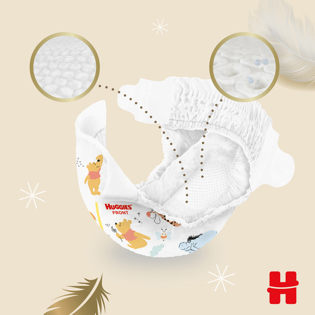 HUGGIES® Einwegwindeln Extra Care Gr. 4 (8-14 kg), 76 Stk. BOX