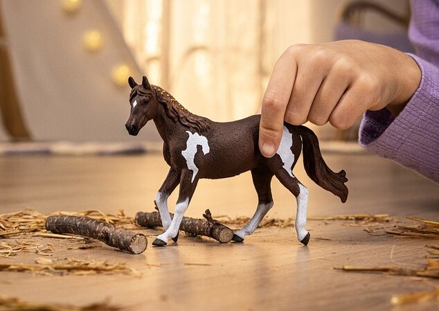 Schleich Zvieratko - Kobyla paint horse