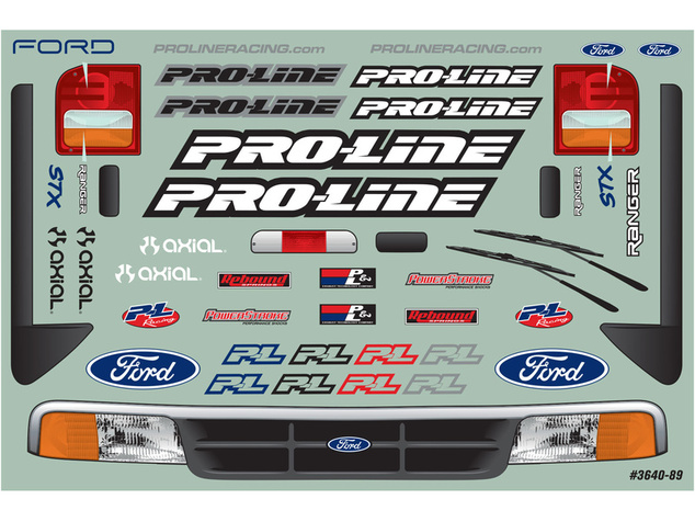 Pro-Line karoséria 1:10 1993 Ford Ranger Pre-Runner číra (rozvor 313mm)