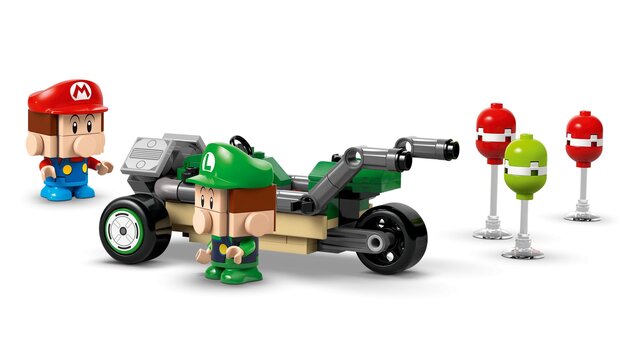 LEGO® Super Mario™ 72034 Mario Kart™ – Baby Mario vs. Baby Luigi