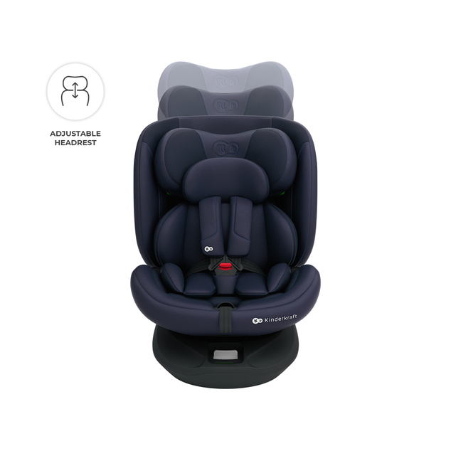 KINDERKRAFT Autosedačka i-Grow 2 Plus (40-150 cm) Navy