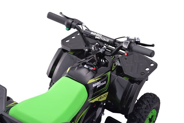 Elektrická štvorkolka pre deti Beneo Motors Veloci zelená - 800W