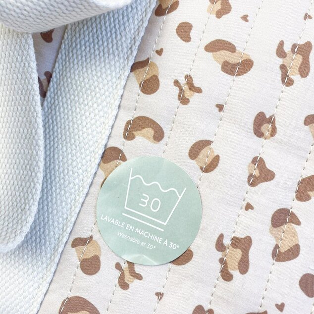 Borsa da weekend per mamme, Leopardo