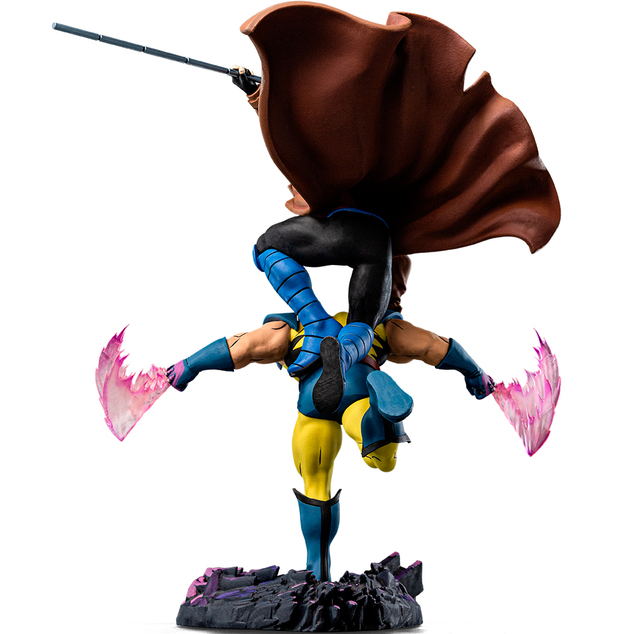 Iron Studios X-Men ' 97 - Gambit &amp; Wolverine Deluxe Art Scale 1/10 Statue