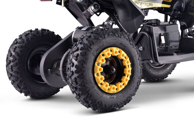 Elektrisches Kinderquad Beneo Motors Raptor gelb - 800W
