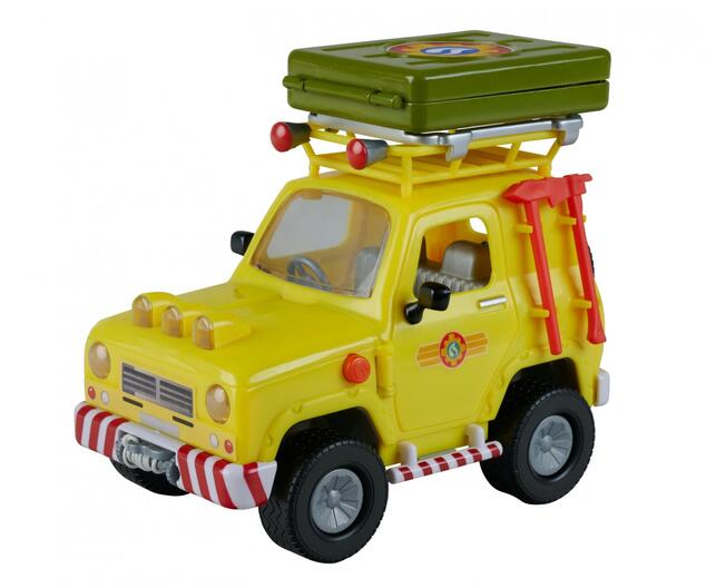 Simba Fireman Sam auto Mountain 4x4 s figúrkou 16 cm