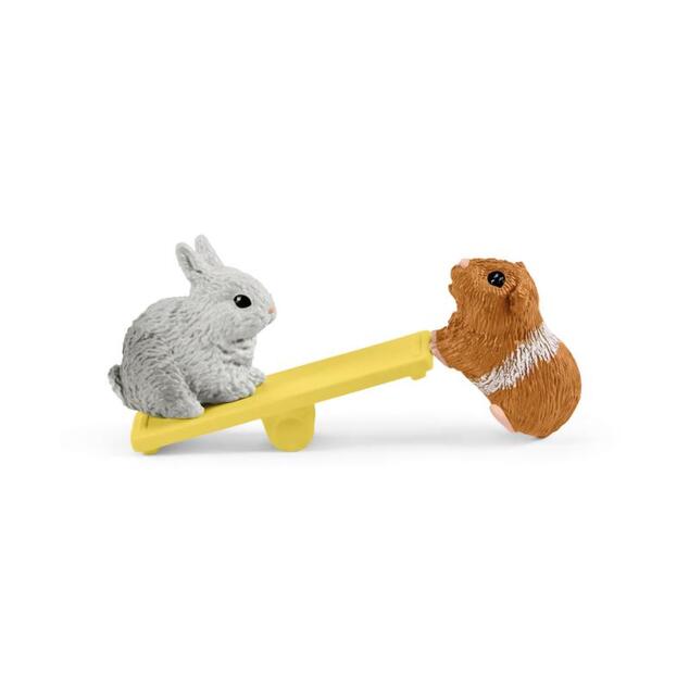 Schleich Eingezäunte Arena für Hasen und Meerschweinchen