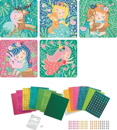 Sycomore Stick &amp; Fun - mozaika - lesné princezné