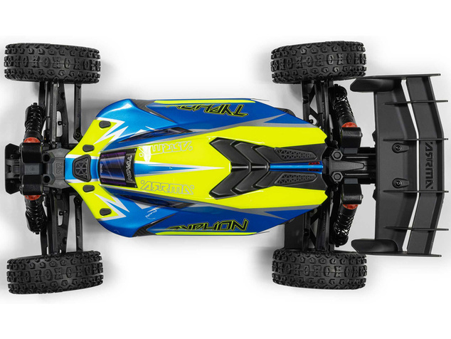 Arrma Typhon Mega 665 1:8 4WD RTR bleu
