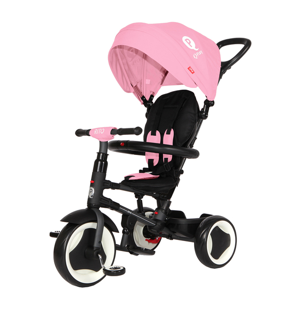 QPLAY Dreirad Rito eva Pink, Alter 10-72 Monate