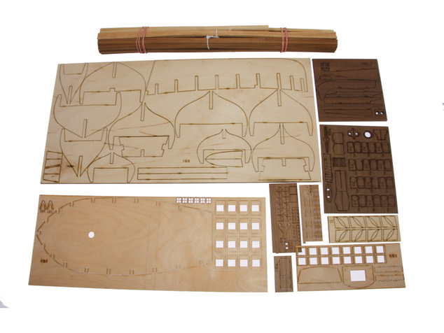 MAMOLI Hunter kuter 1:72 kit