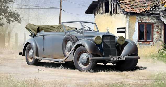 ModelSet auto 63354 - Typ 320 (W142) Kabriolet (1:35)