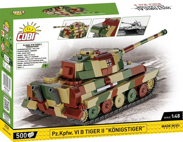 Cobi II WW Pz.Kpfw. VI B Tiger II Königstiger