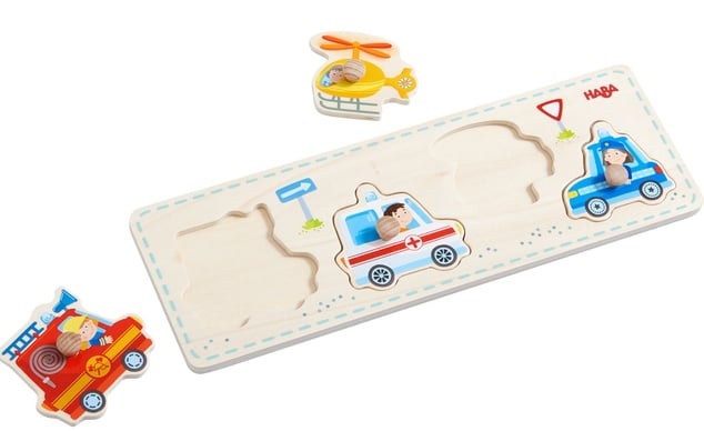 Haba Holzpuzzle Fahrzeuge