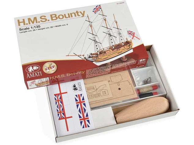AMATI HMS Bounty 1:135 First step kit