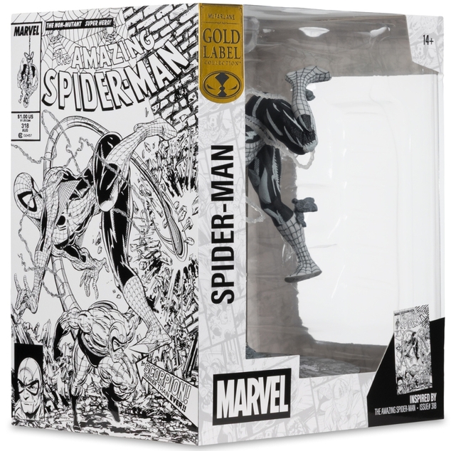 Marvel PVC figurica 1/10 Spider-Man Line Art (The Amazing Spider-Man #318)(Gold Label) 17cm